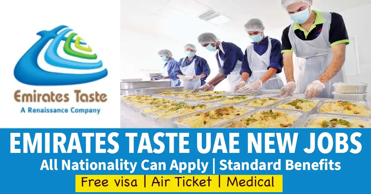 Emirates Taste Catering Services Careers in Dubai