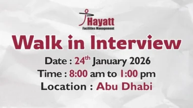 Hayatt Group Walk-In Interview
